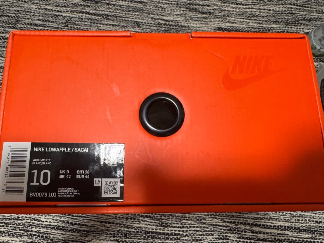sacai×Nike LDV Waffle \"Triple White\"28cm