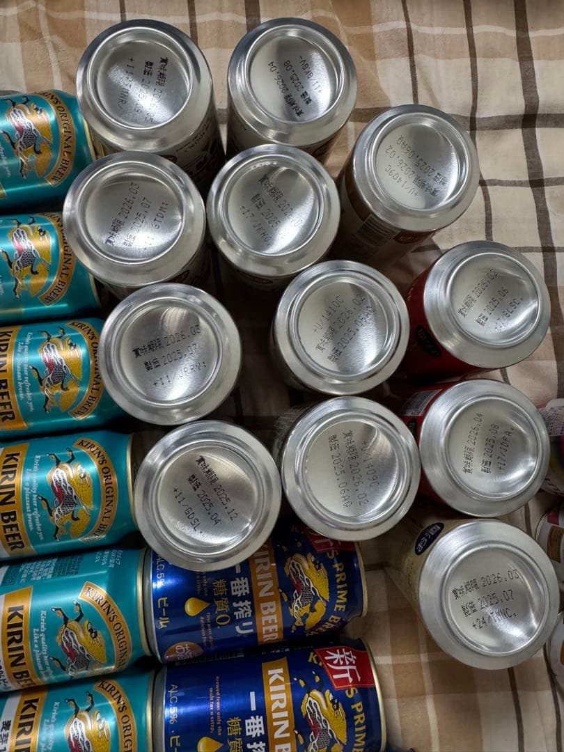 プレモル、一番搾りなどビール詰め合わせ　48本