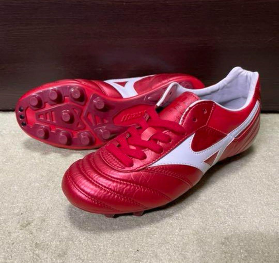 セット売り　Mizuno ウェーブカップレジェンド　青　白　モレリア2 赤