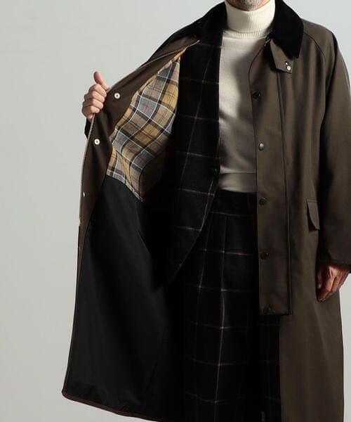 ベ*い様 Barbour×TOMORROWLAND バブアー　ロングコート