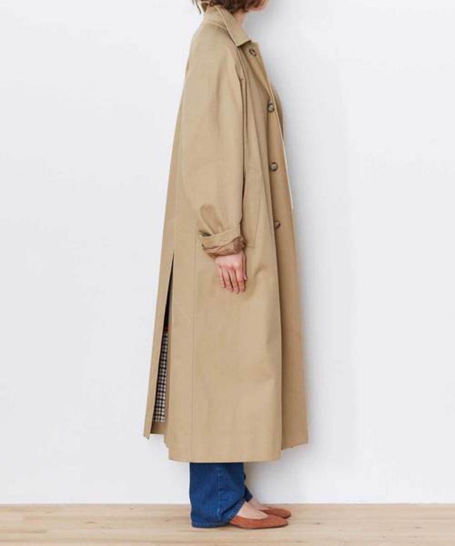 shinzone バルマカンコート シンゾーン ベージュ ライナー付き