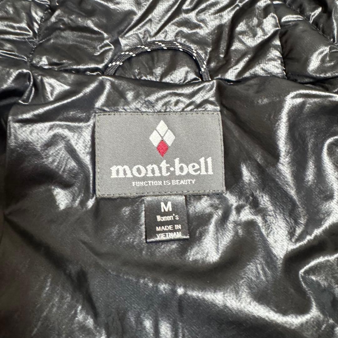 美品モンベルGORE-TEX 800FP U.L.トラベルダウンコートM黒