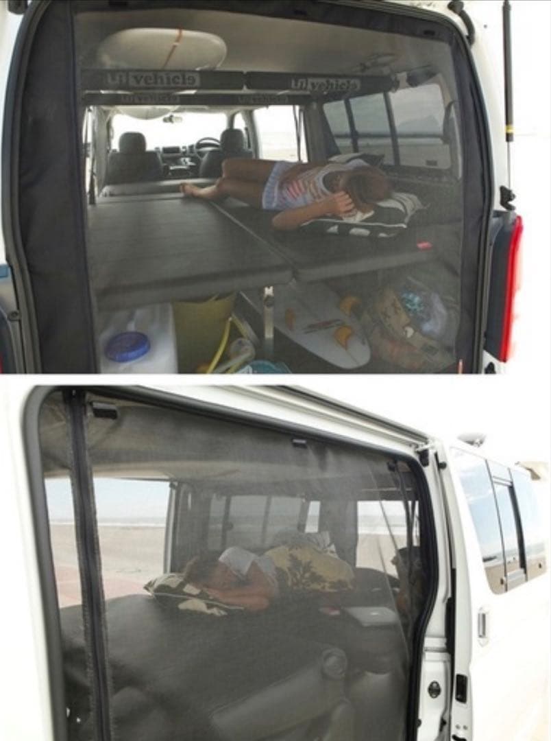 ハイエース 200系 虫除け 防虫ネット 一台分 フルセット