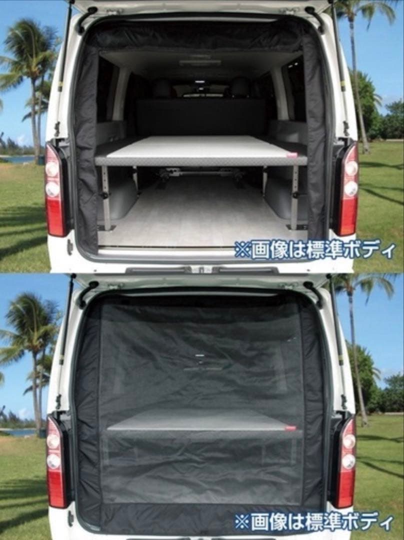 ハイエース 200系 虫除け 防虫ネット 一台分 フルセット