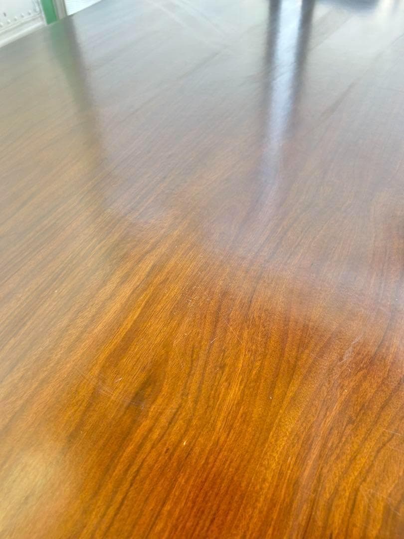 600 カリモク　コロニアル ダイニング テーブル 幅165 重厚 デスク　b