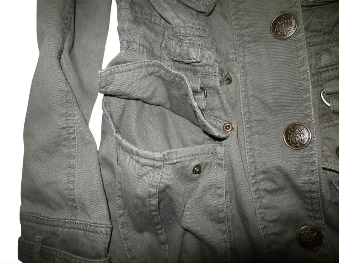 ジャケット・アウター archive military jacket 00s gimmick y2k