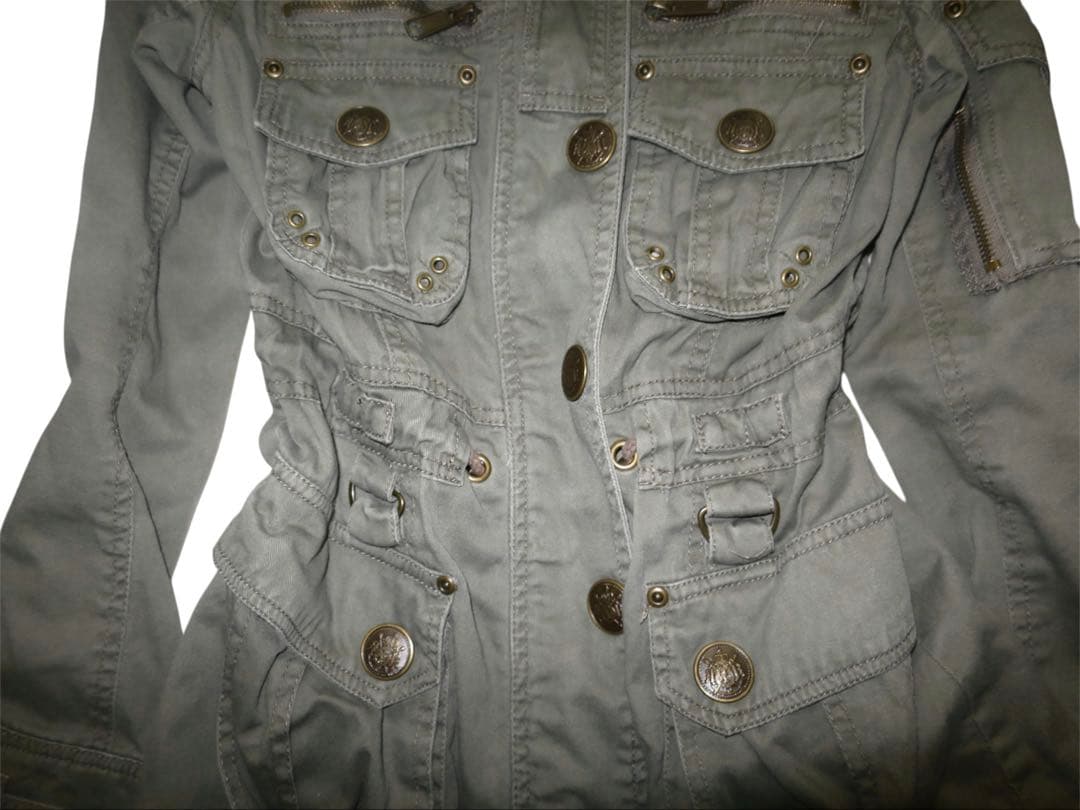 ジャケット・アウター archive military jacket 00s gimmick y2k