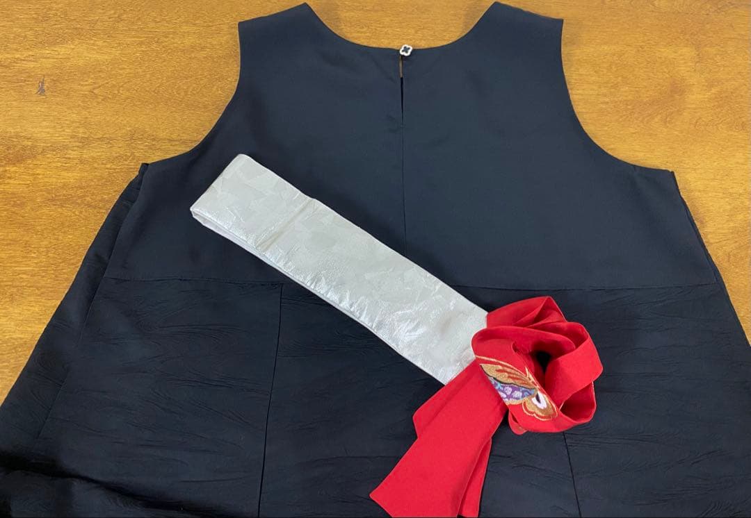 3247 着物　リメイク　ドレス　ワンピース