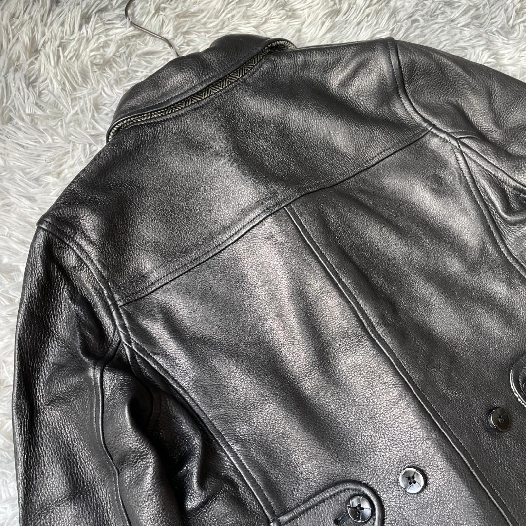 専用未使用タグ付き ラルフローレン 本革 レザージャケット ヘリンボーン裏地 9