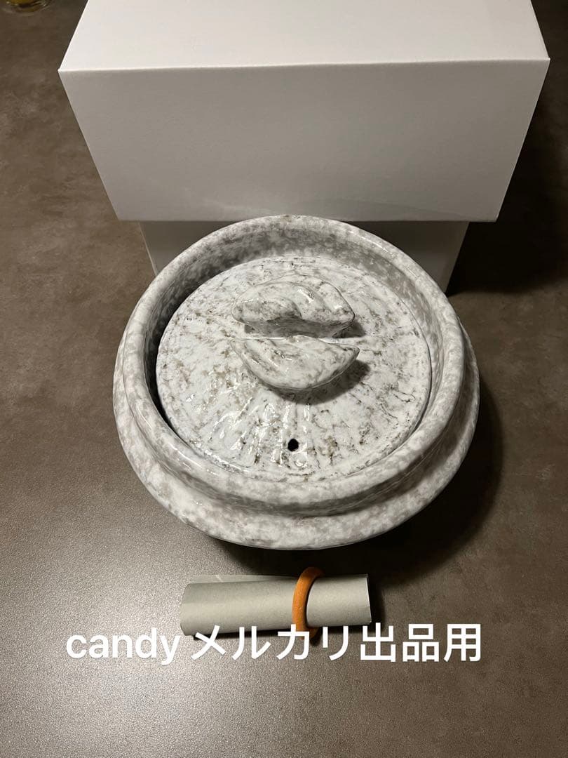 即日発送　限定　貴重　新品　雲井窯 御飯鍋　雪紋まぐれ三合炊き　土鍋 中川一辺陶