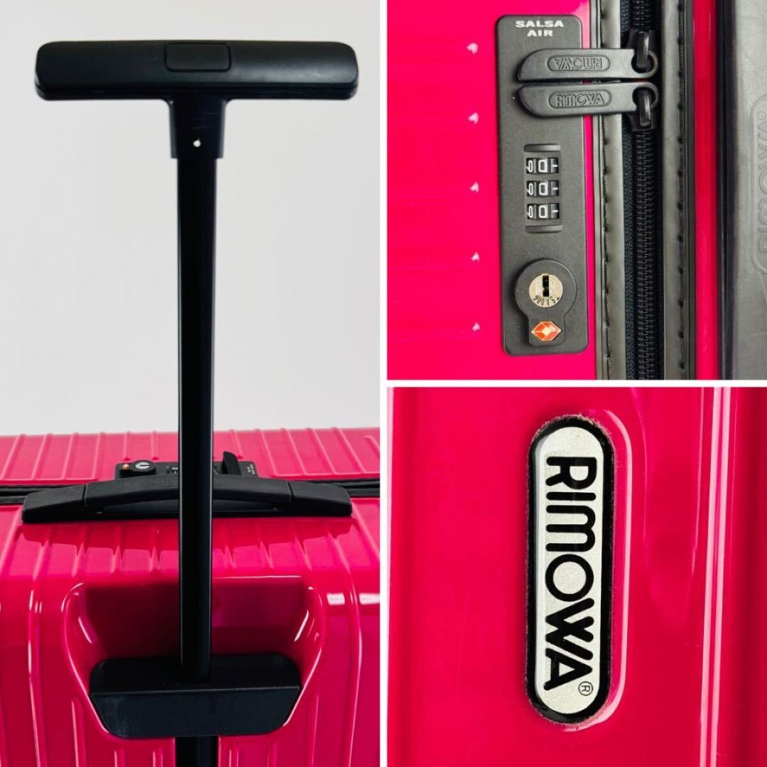 限定 リモワ サルサエアー 84L 4輪 TSAロック ルビー チェックインL