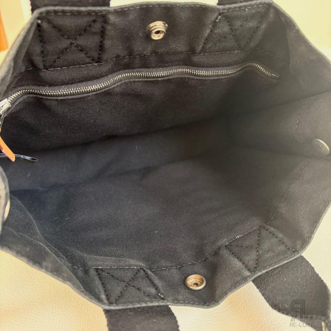 美品✦HERMESドーヴィルPM BLACK ✴︎クリーニング済（NO.190）