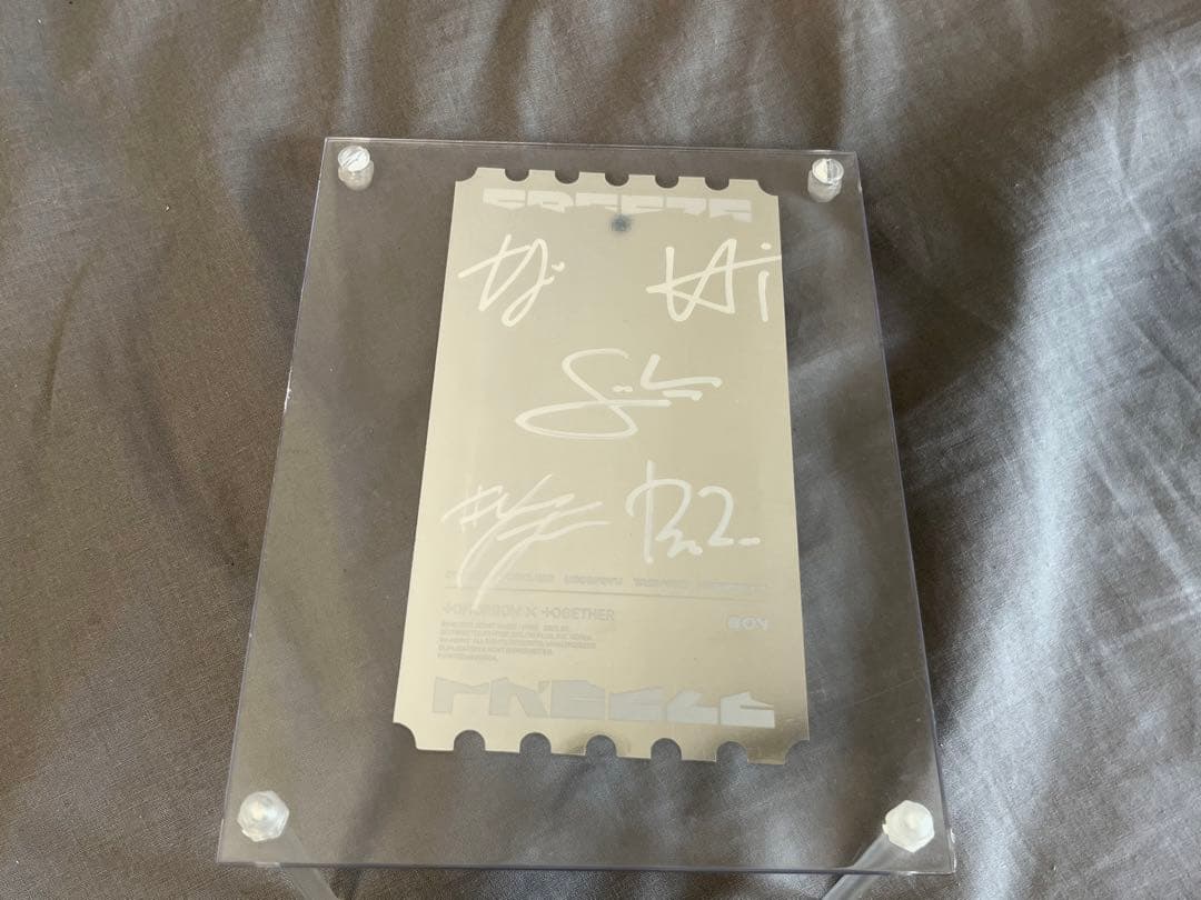 TXT 直筆 サイン