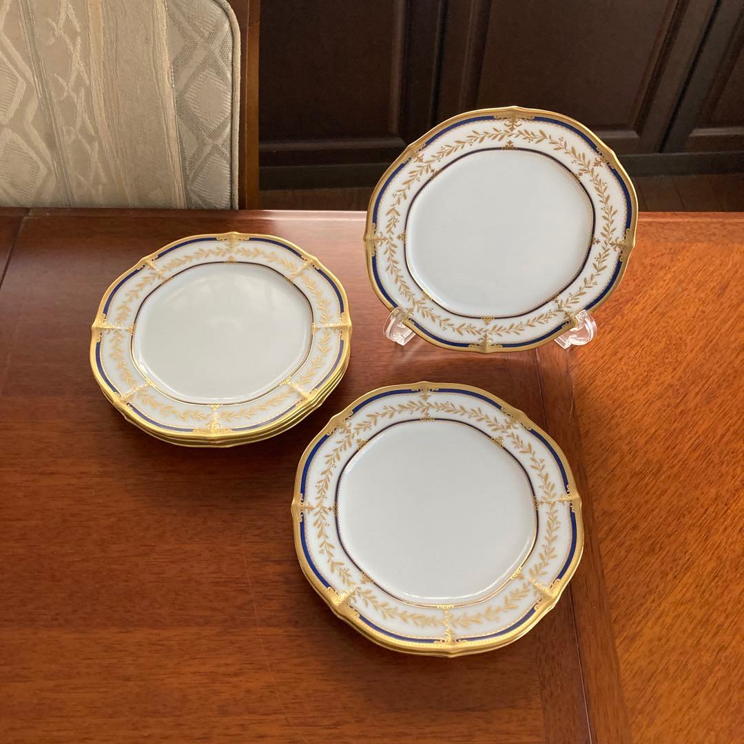 ノリタケ　ダイヤモンドコレクション　5569 ￼ マジェスティ　ブループレート