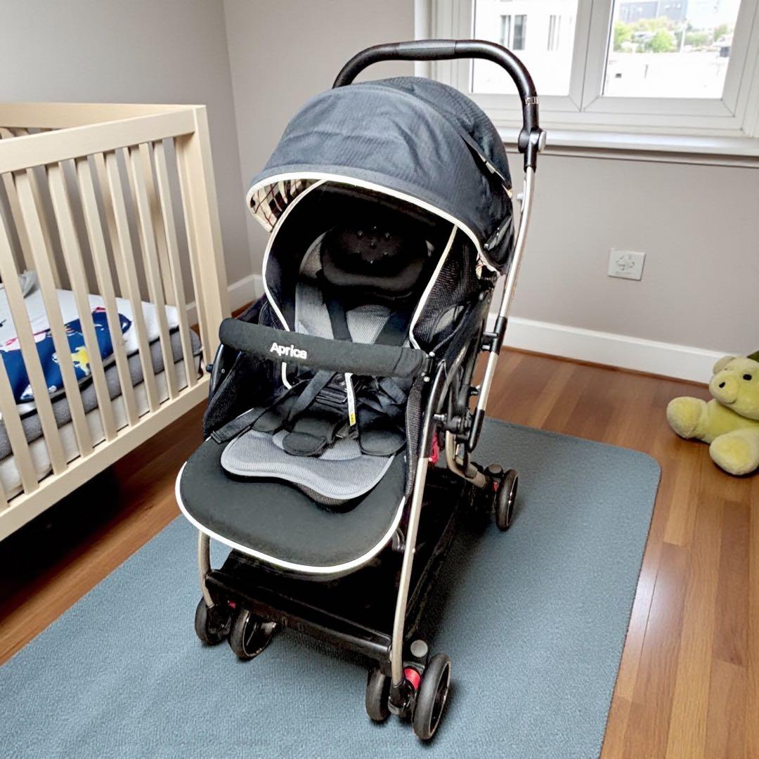 ✨極美品✨ Aprica 高機能ベビーカー クッション付 Ky Duyen