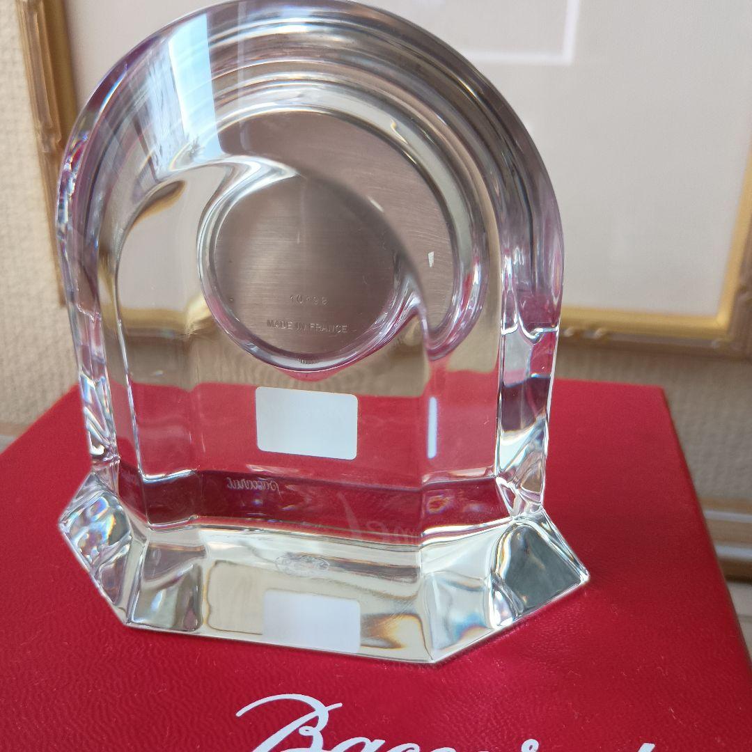 9/1のみラストPrice　新品未使用　Baccarat　VEGA 置き時計