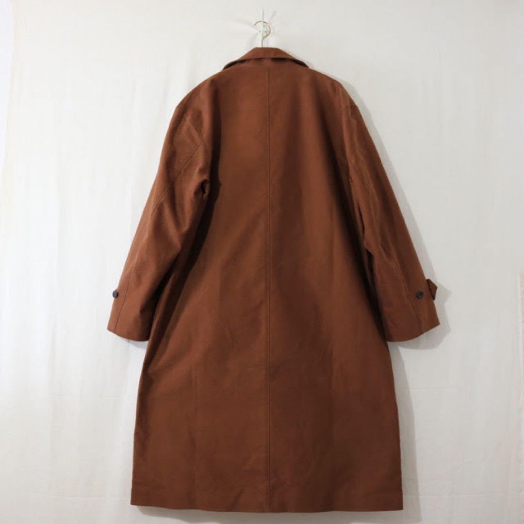 semoh セモー　Moleskin Double Breasted Coat