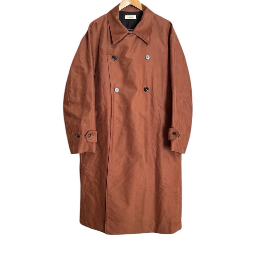 semoh セモー　Moleskin Double Breasted Coat