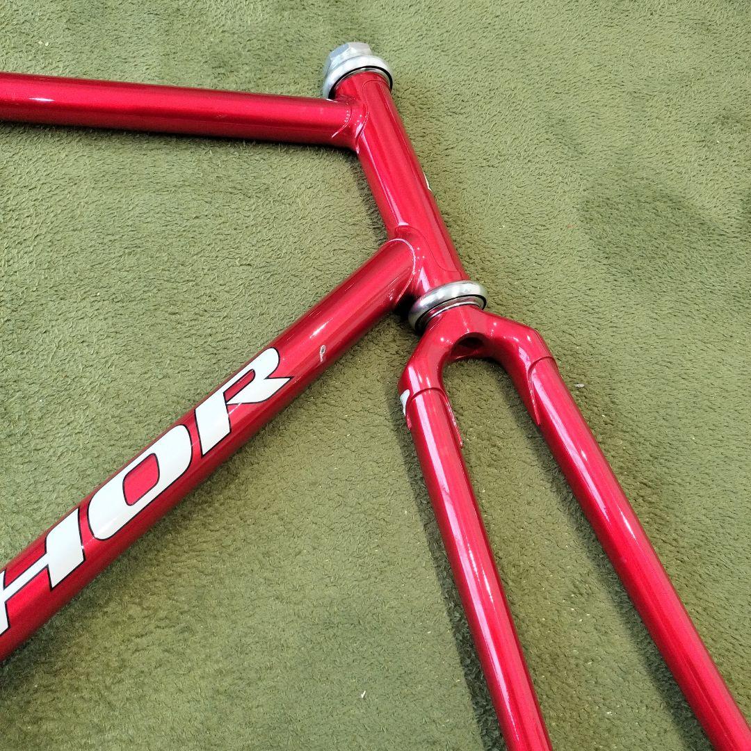 ANCHOR ピスト・シングルスピードフレーム レッド