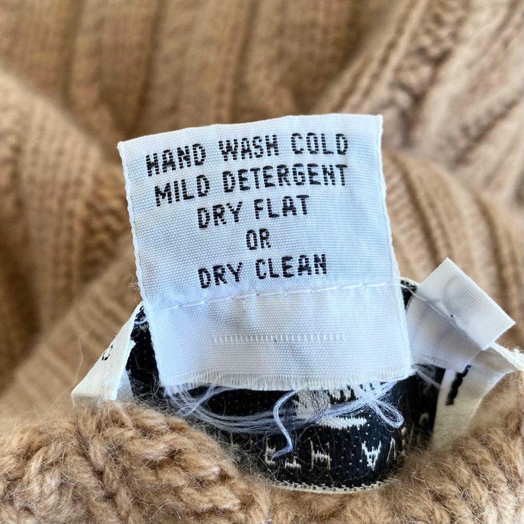 90s Saks Fifth Avenue カシミヤ100% タートルニット