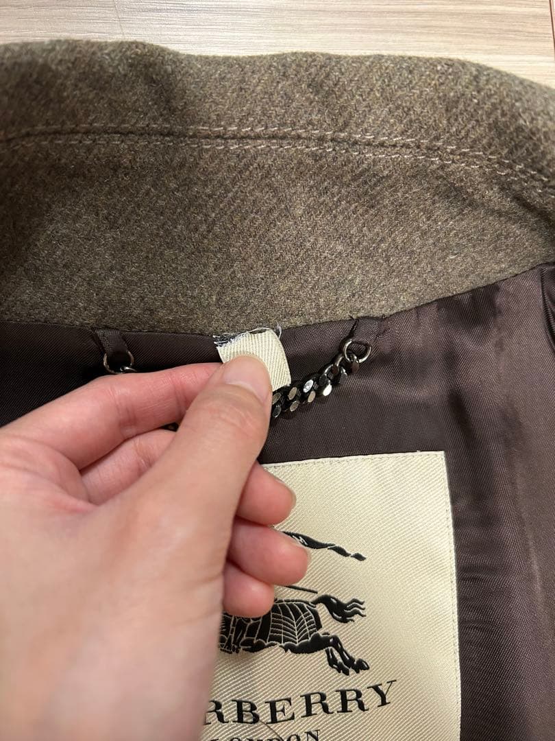 BURBERRY ウールコート メンズ