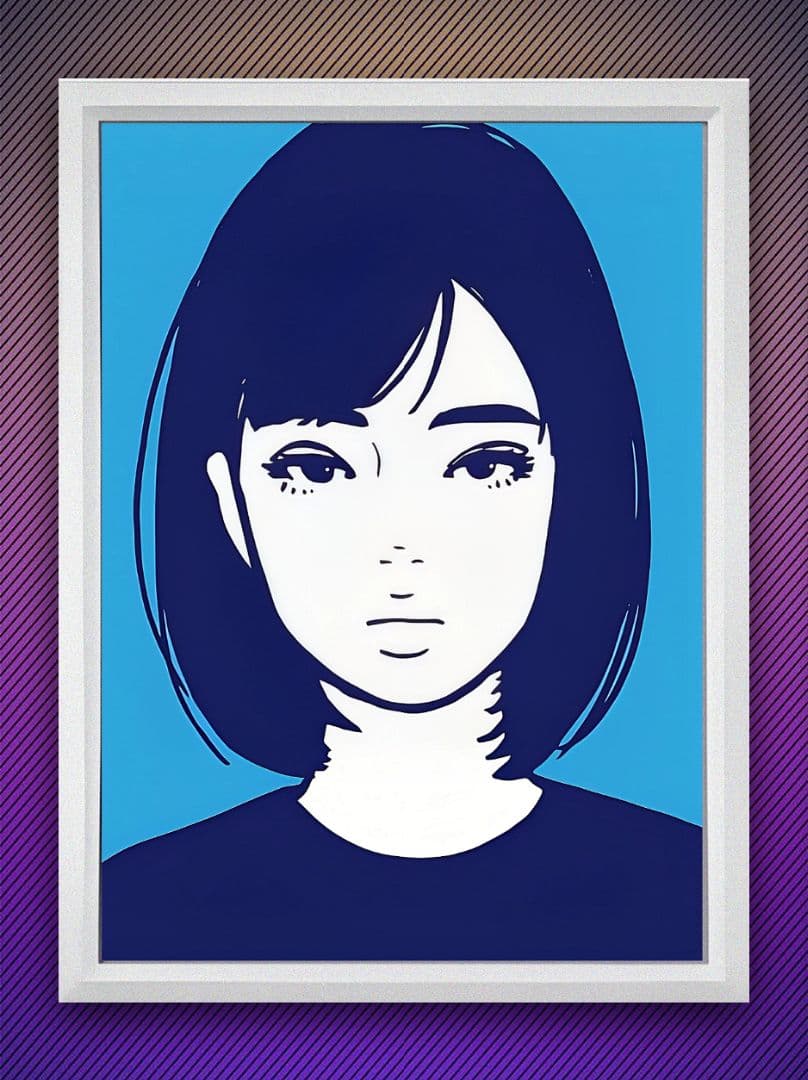 kyne・キネ【A4サイズ写真ポスターフレーム付き４点セット】ポスター