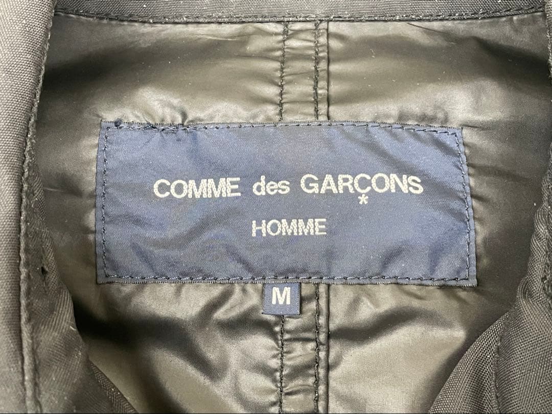 コムデギャルソン　撥水加工 ナイロン トレンチコート