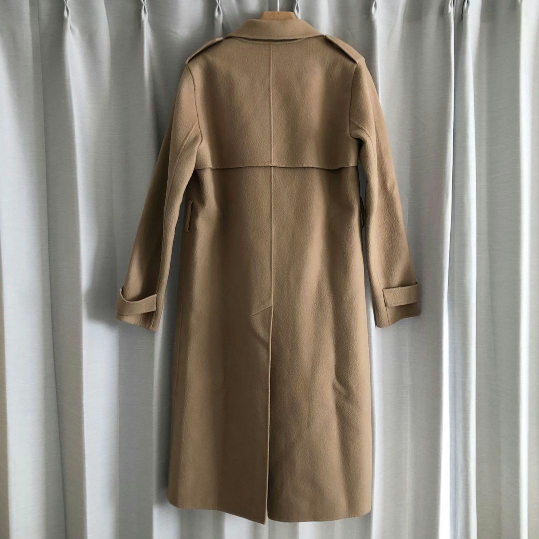 Theory ダブルフェイス カシミヤ ロングコート