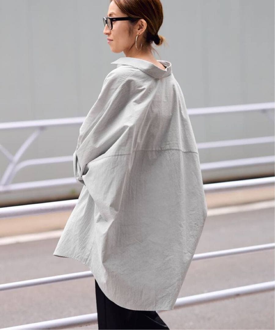 FRAMeWORK ハーフスリーブポンチョシャツ