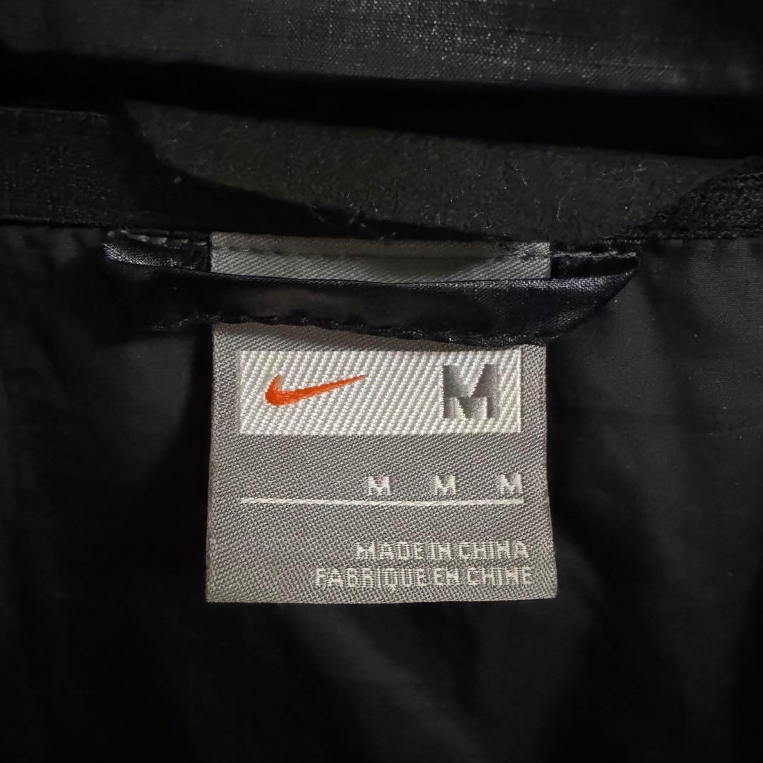 ナイキ製 マンチェスターユナイテッド中綿ジャケット Mサイズ/ブラック/刺繍