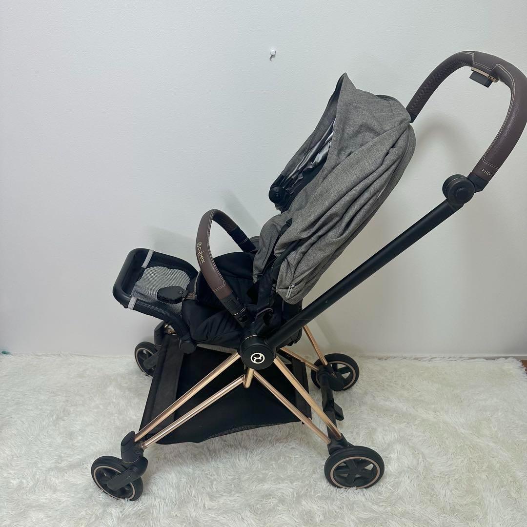 cybex MIOS ミオス ベビーカー ローズゴールド 軽量 グレー