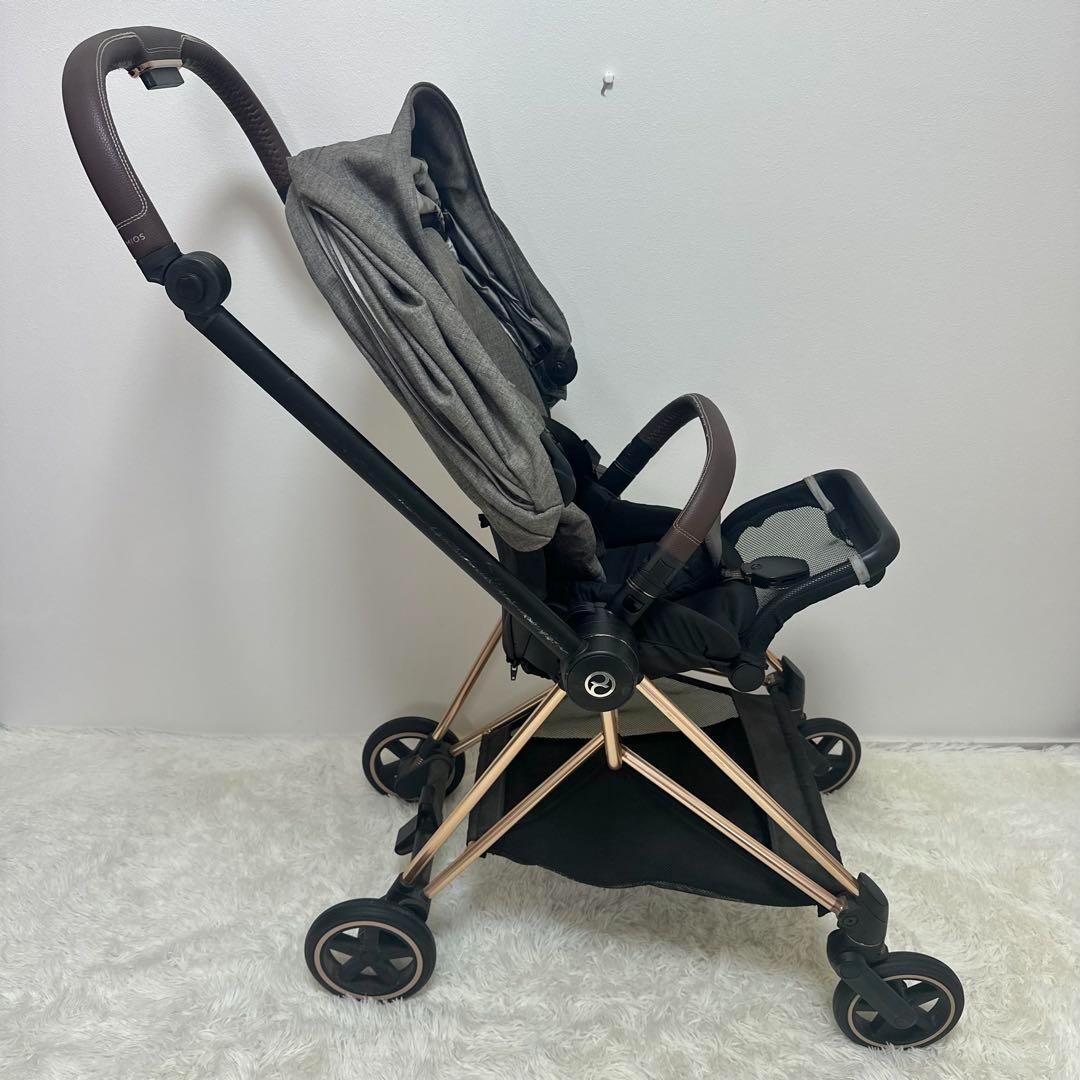 cybex MIOS ミオス ベビーカー ローズゴールド 軽量 グレー