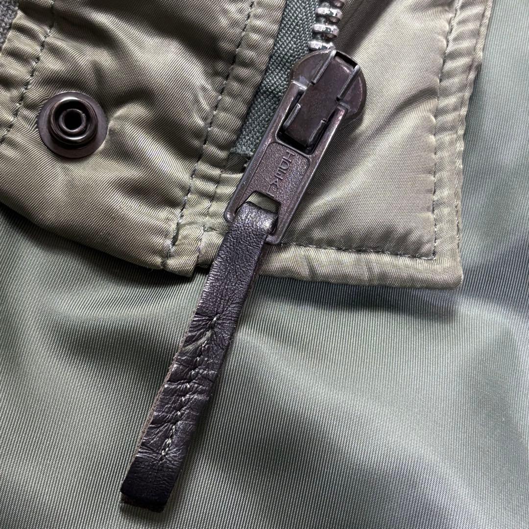 美品 Lサイズ USA製 ALPHA INDUSTRIES n-2b 短丈