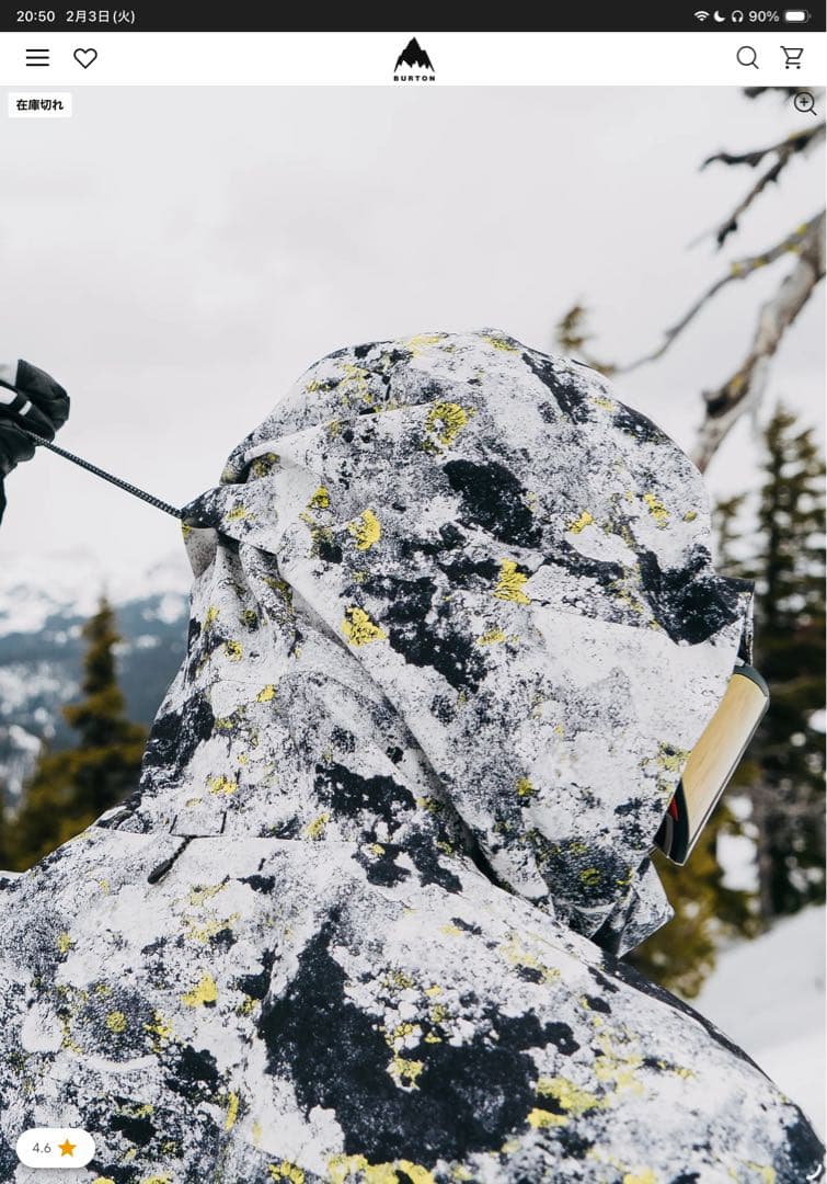 メンズ Burton (akスウォッシュGORE-TEX2Lジャケット