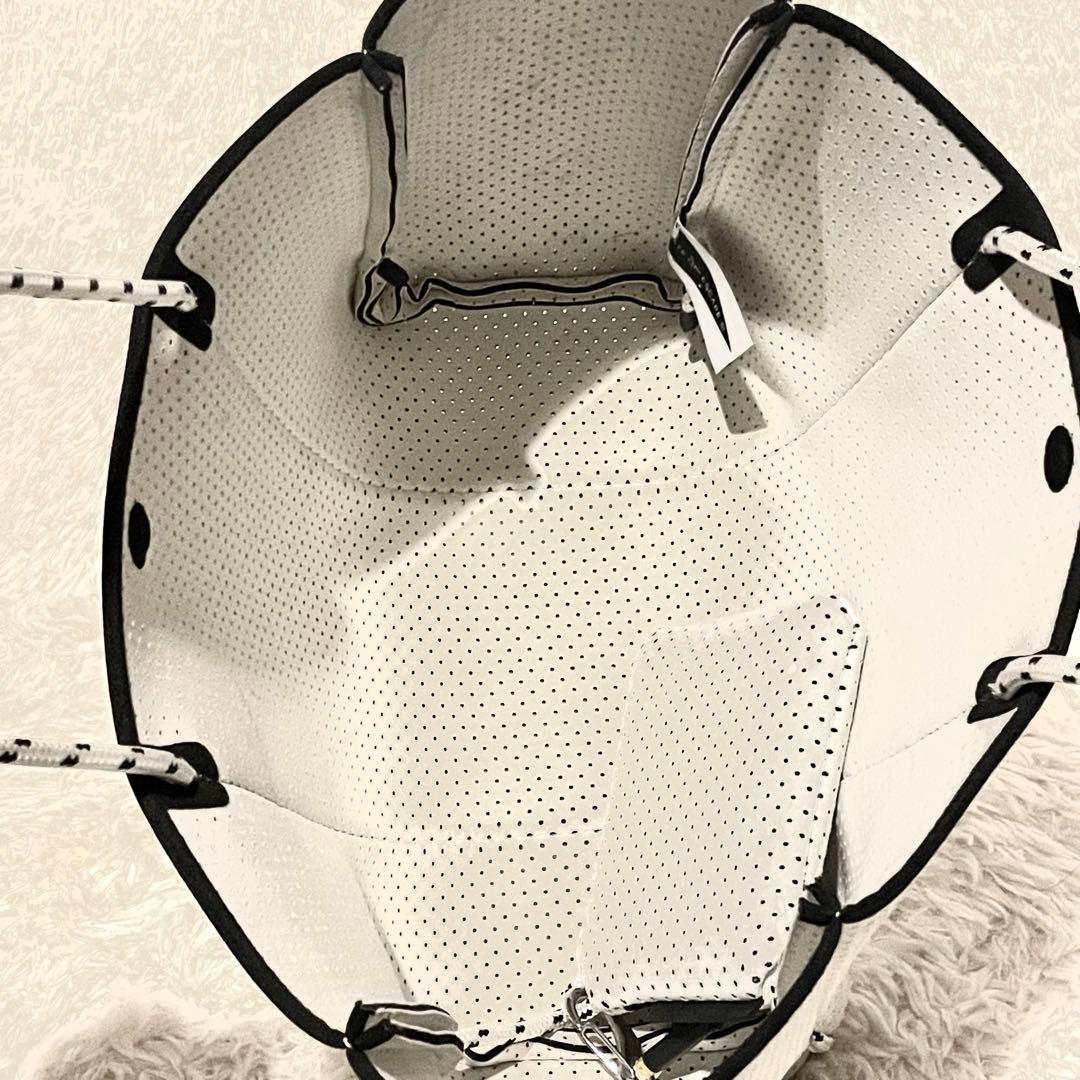 美品　ステイトオブエスケープトートバッグ　マザーズ　ホワイト