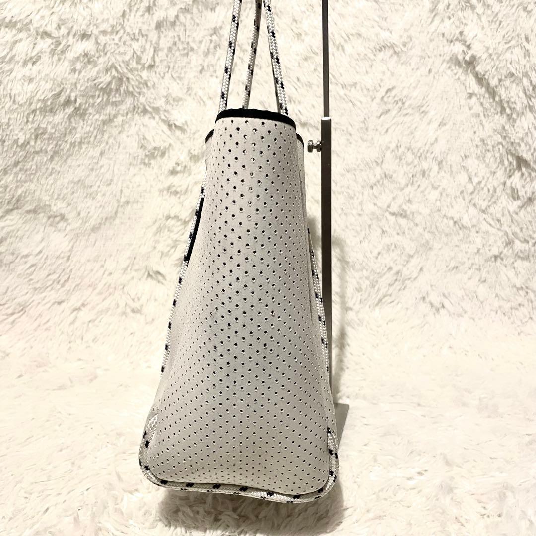 美品　ステイトオブエスケープトートバッグ　マザーズ　ホワイト