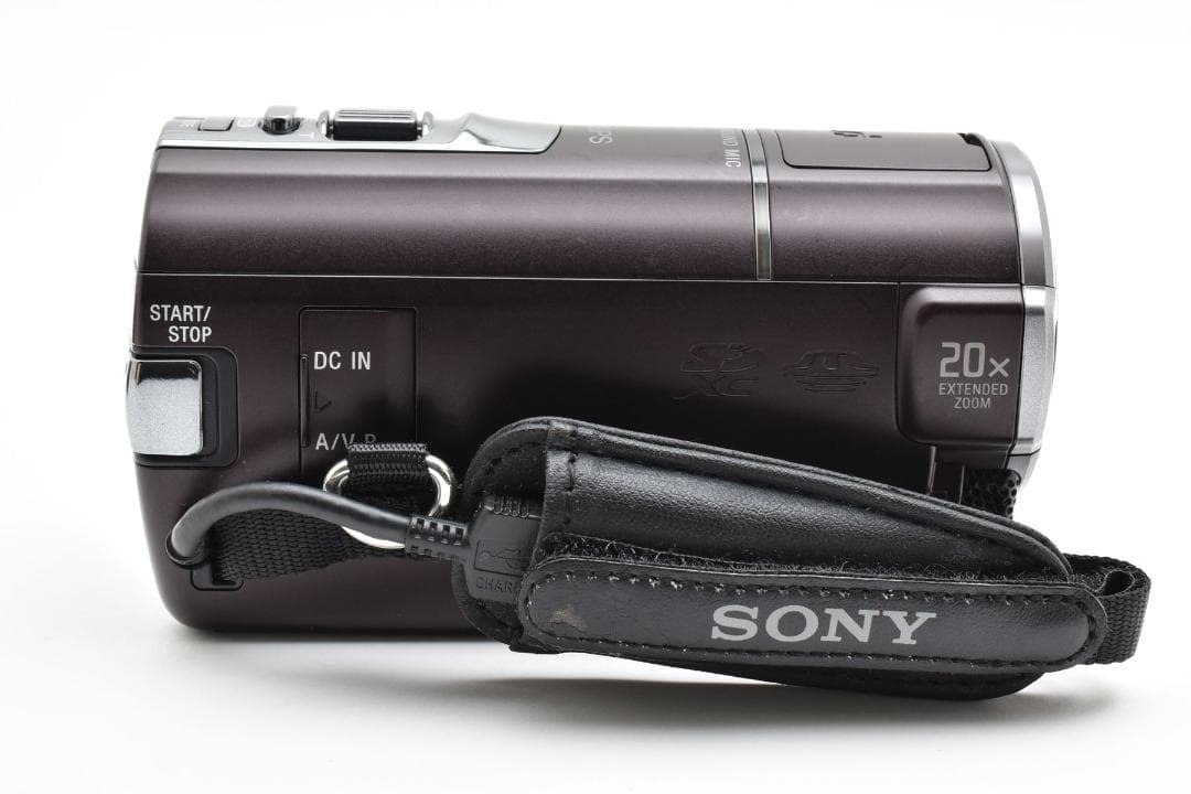 【美品】SONY Handycam HDR-CX590V ボルドーブラウン
