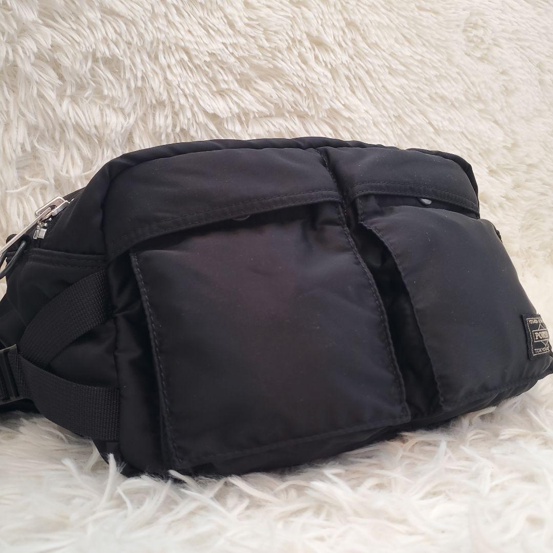 ⭐未使用級⭐PORTER TANKER ウエストバッグ ブラック