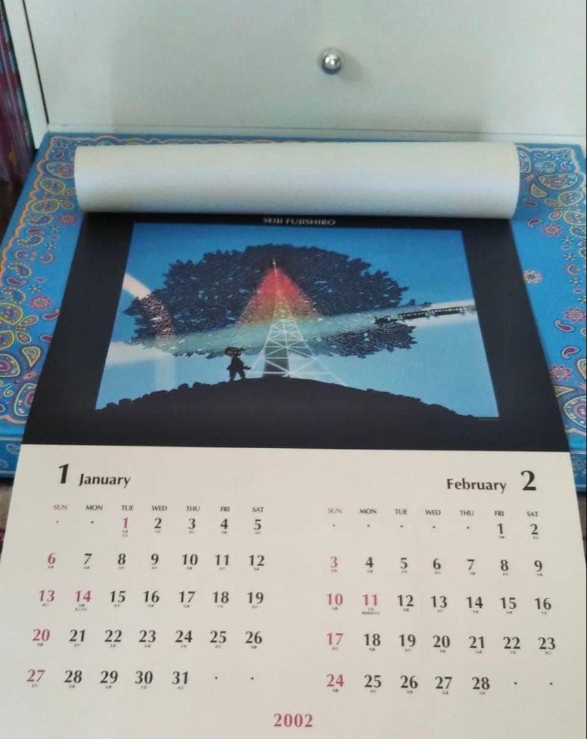 2002年カレンダー　藤城清治