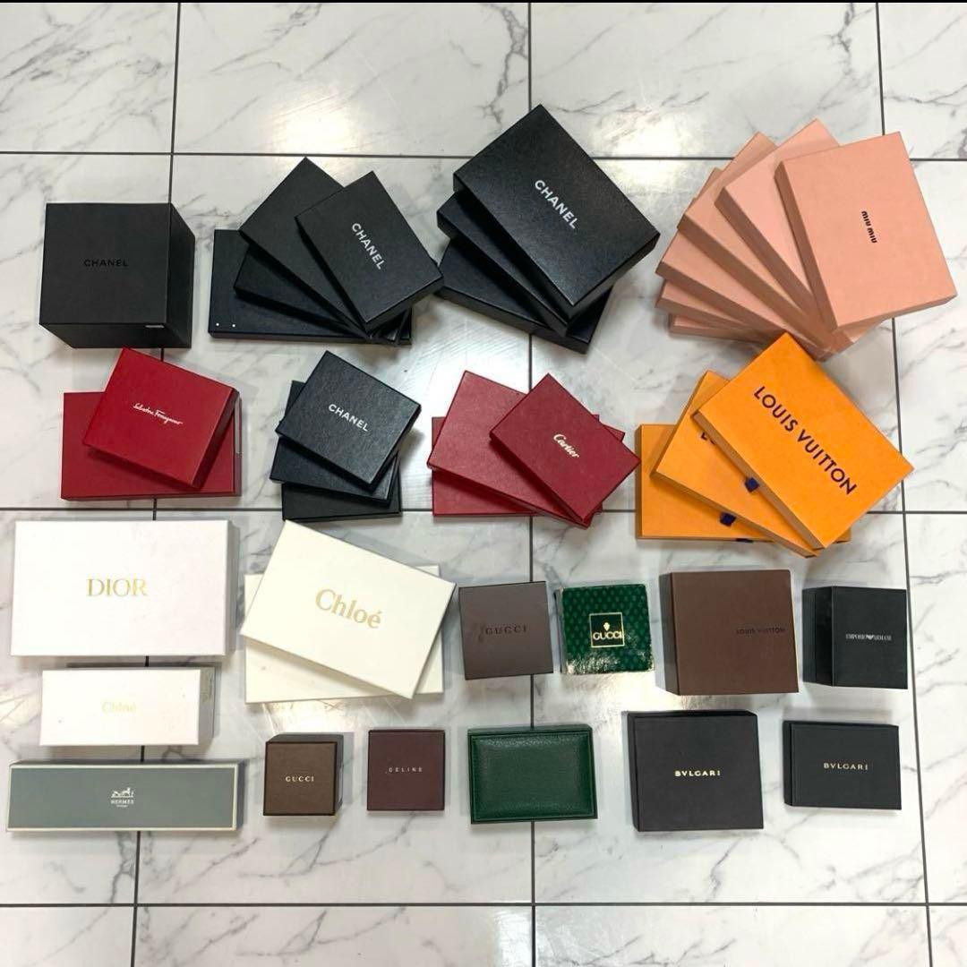 CHANEL LOUIS VUITTON miu miuなど　空箱まとめ売り