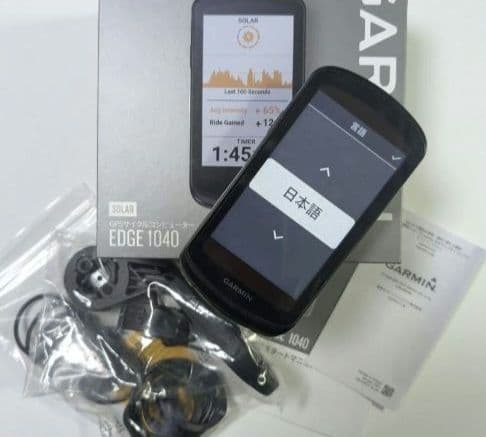 Garmin Edge 1040 SOLARサイクルコンピューター 本体