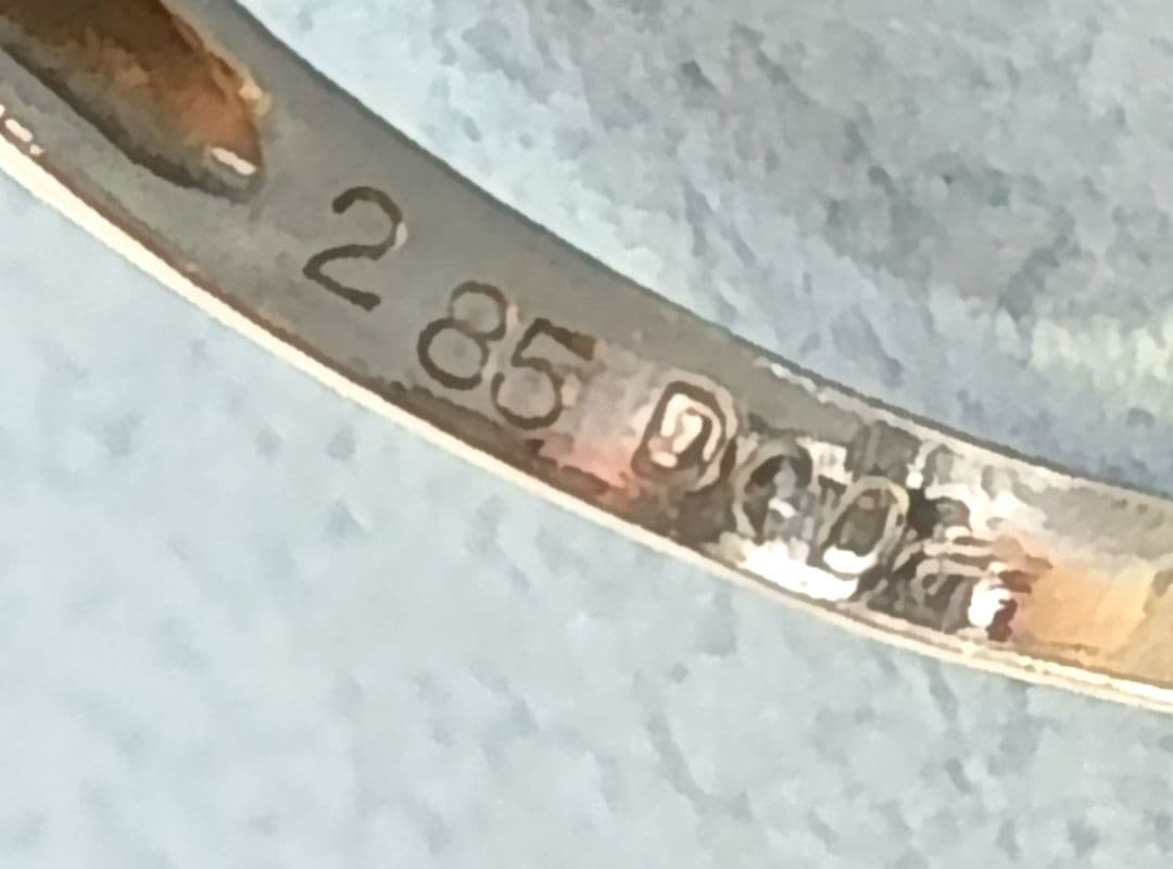 大粒アクアマリンリング♦2.85㌌✨／オーバル／#11／プラチナ枠／品質保証書付