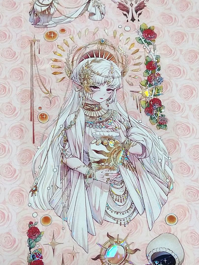 J1010＃天阶序曲(贝壳光)魔法堂切り売り海外人物マステ女の子