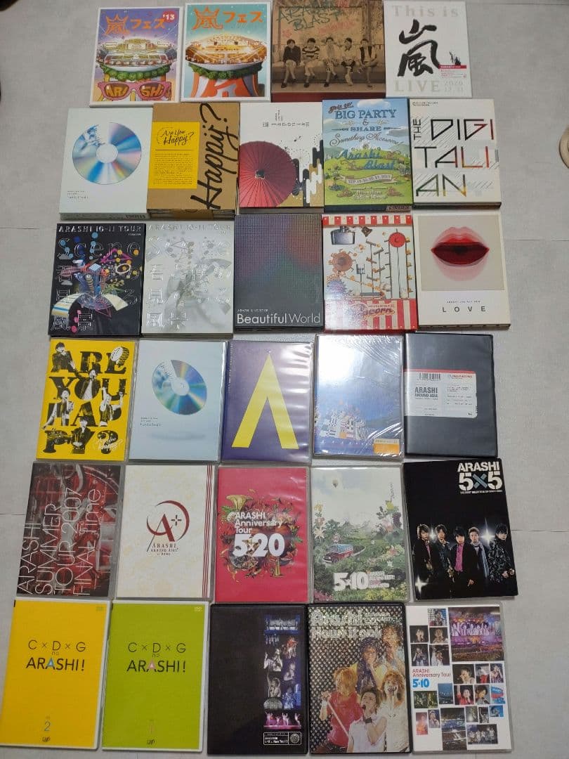 『最終値下げ』【祝ライブ記念】嵐ライブ　ARASHI LIVE DVD