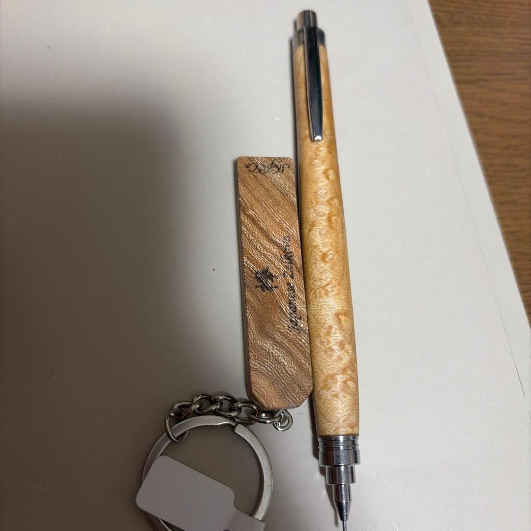 に*ん様 極上杢 バーズアイメープル シャーペン0.5mm 検索用→ 野原工芸