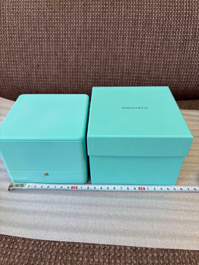 現行品 美品Tiffanyティファニー　バングルケース　空箱　セット