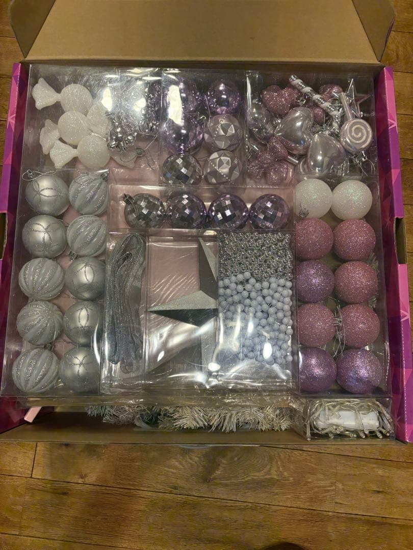 Francfranc フランフラン クリスマスツリー ピンク　150cm