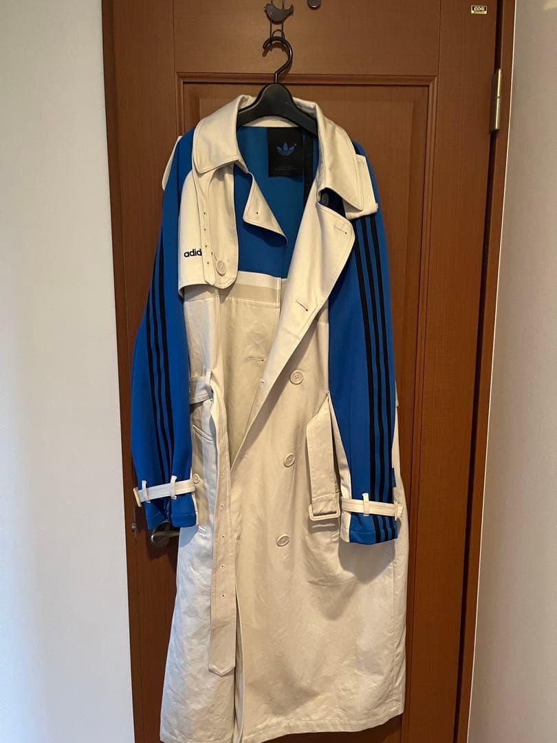 adidas Originals BlueVERSION トレンチコートM