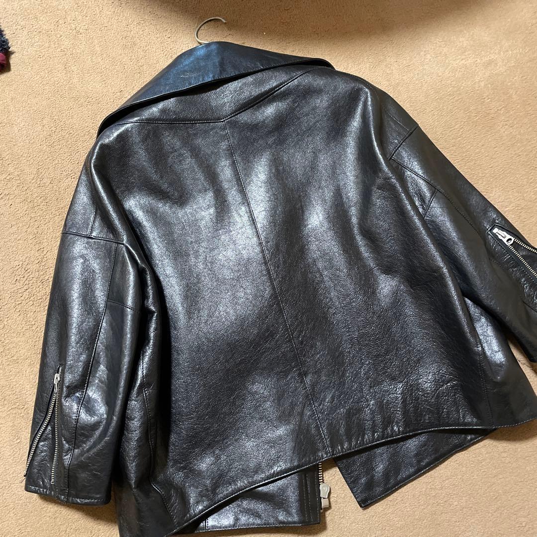 JUNYA WATANABE レザー ジャケット S 黒