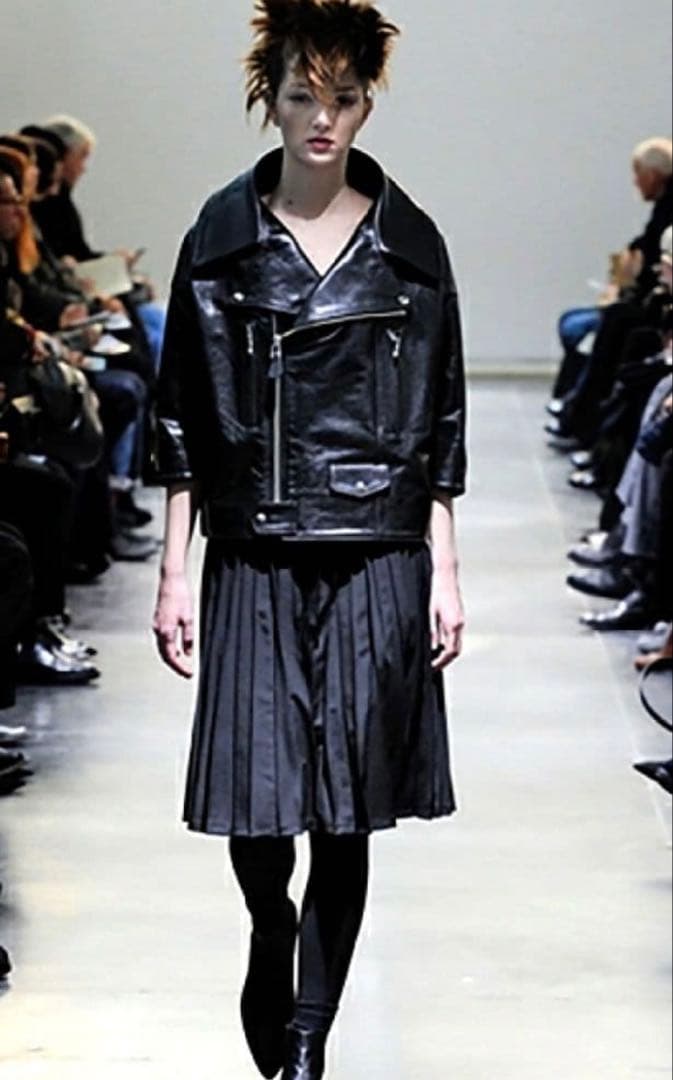 JUNYA WATANABE レザー ジャケット S 黒